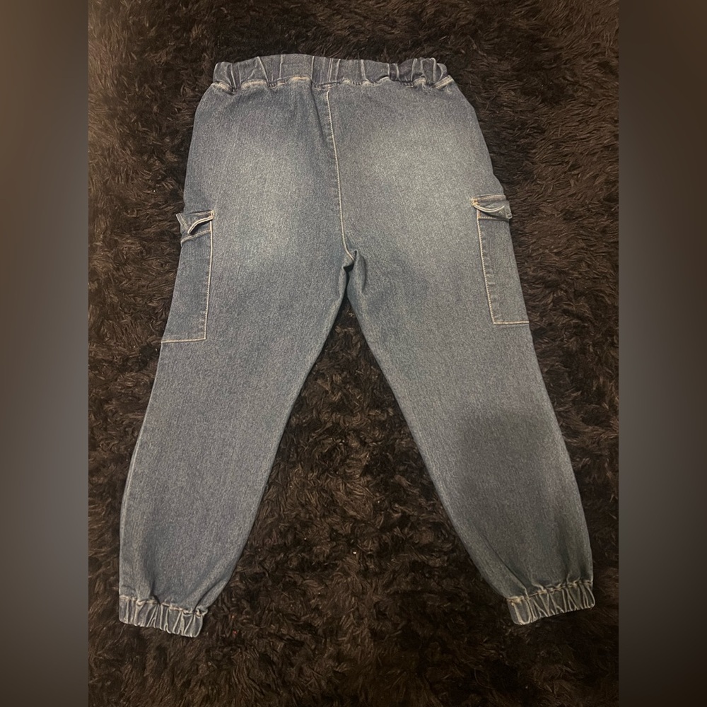 Tinsel Dark Blue Denim Pants